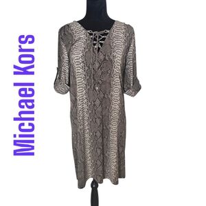 Michael Kors Snakeprint Dress~Medium